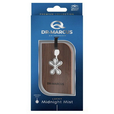 Car Air Freshener Dr Marcus Lucky Midnight Mist Wood Plastic Fragrance Pendant