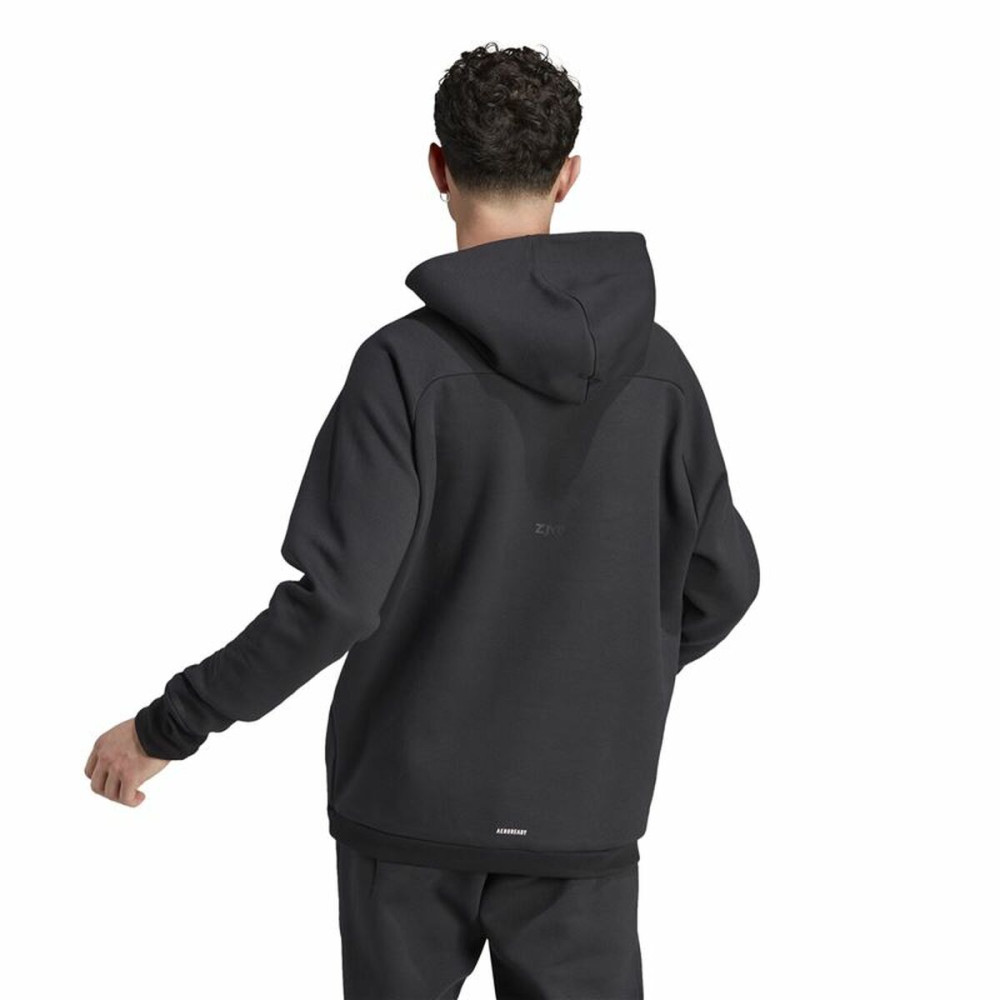 Men’s Sweatshirt without Hood Adidas Z.N.E. Pr Black