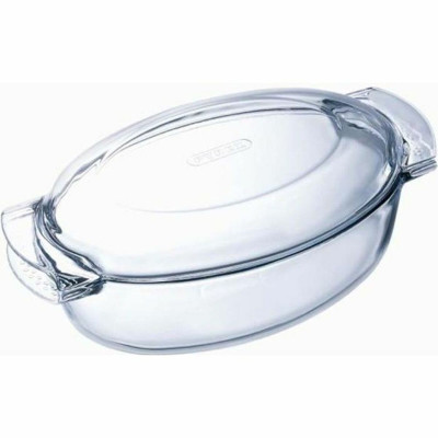 Oven Dish Pyrex 1040712 White Transparent Tempered Glass 6 L 4,5 g 4,5 L