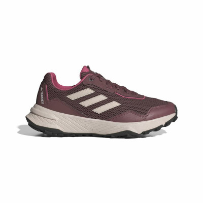 Running Shoes for Adults Adidas Tracefinder Trail Running Red Burgundy