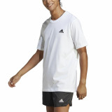 Men’s Short Sleeve T-Shirt Adidas Essentials White