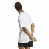 Men’s Short Sleeve T-Shirt Adidas Essentials White