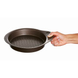 Cake Mould Pyrex Brown Black Metal