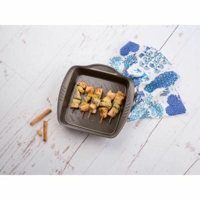 Oven Dish Pyrex Brown Metal