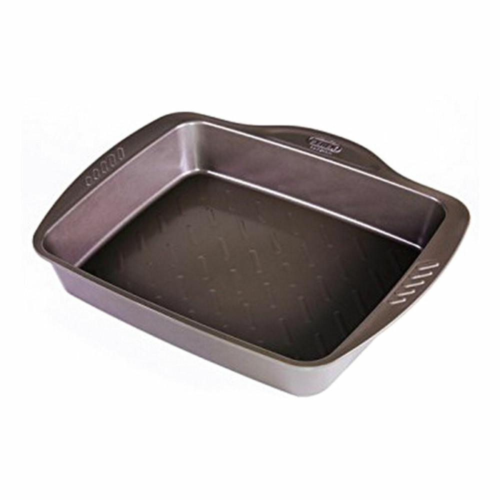 Non-Stick oven Tray Pyrex Brown Black Metal Steel