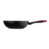 Wok Pan Pyrex Black Aluminium