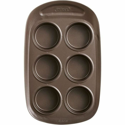 Muffin Tray Pyrex Brown