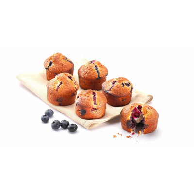 Muffin Tray Pyrex Brown