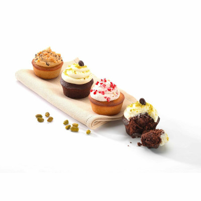 Muffin Tray Pyrex Brown