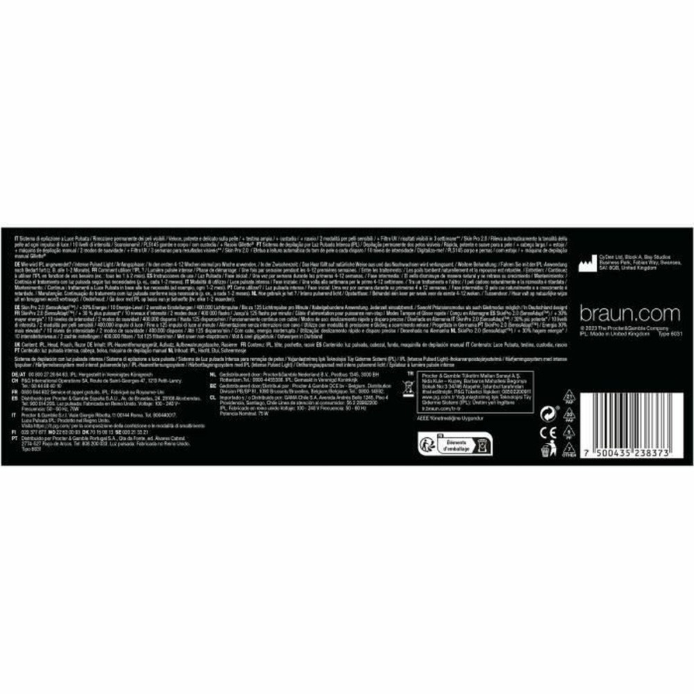 Electric Hair Remover Braun