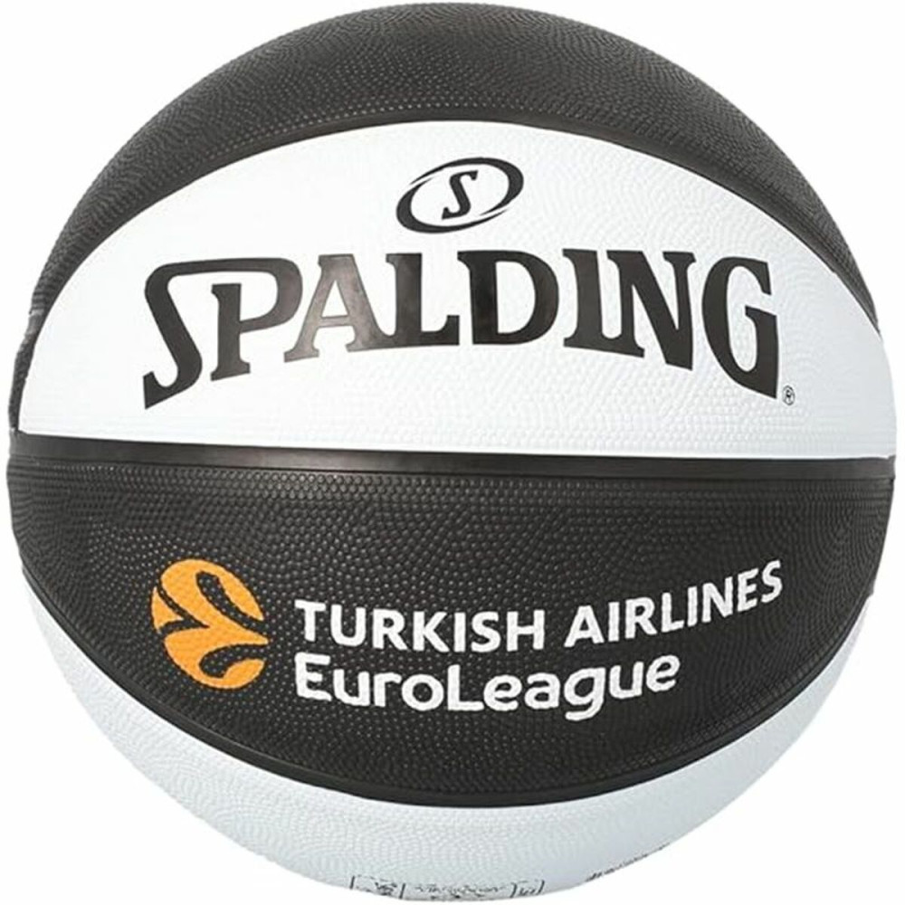 Basketball Ball Spalding Asvel Sz7 White Black (Size 7)