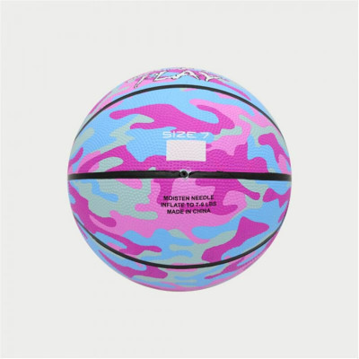 Basketball Ball Peak Peak Camo Ball Blue Light Pink (Size 5)