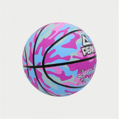 Basketball Ball Peak Peak Camo Ball Blue Light Pink (Size 5)
