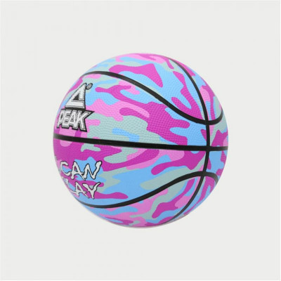 Basketball Ball Peak Peak Camo Ball Blue Light Pink (Size 5)