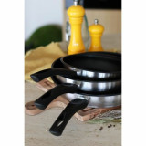 Pan Menastyl Steel Stainless steel Ø 20 cm