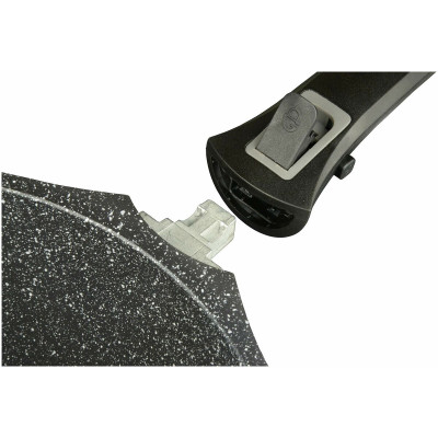 Pan GSW 167802 Aluminium Ø 28 cm Black