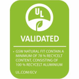 Pan GSW Aluminium 100 % Recycled Natural Ø 24 cm