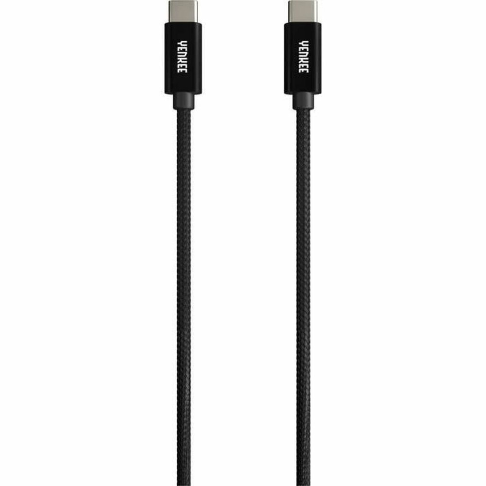 USB-C Cable Yenkee YCU C02 BK Black 0,2 m