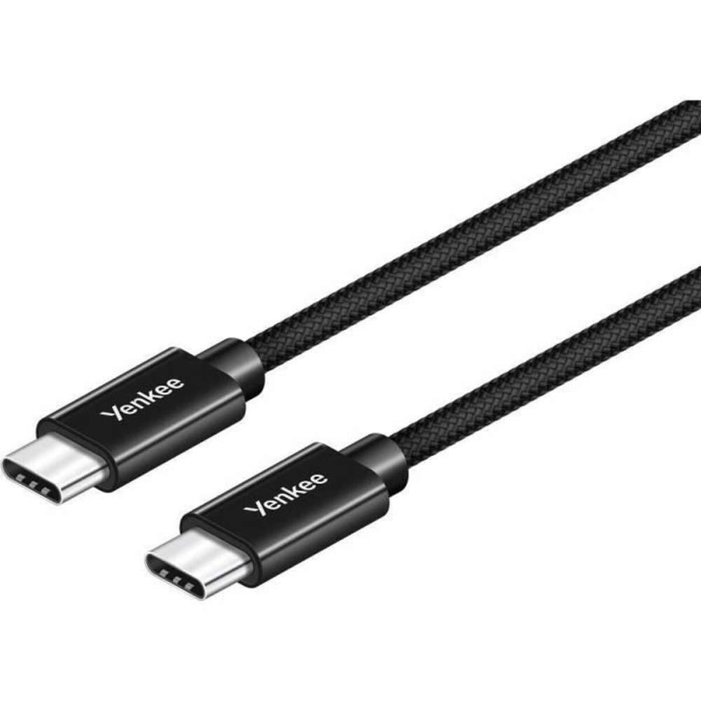USB-C Cable Yenkee YCU C102 BK Black 2 m