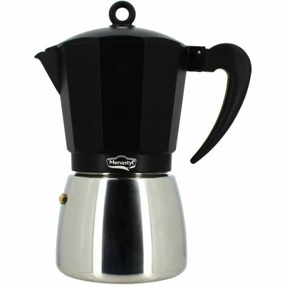 Italian Coffee Pot Menastyl Aluminium 12 Cups (12 Units)