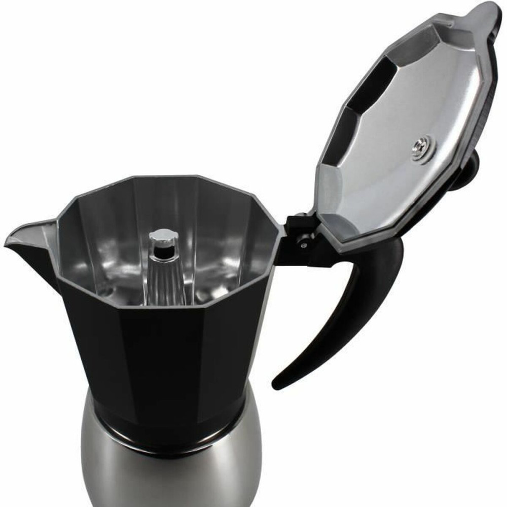 Italian Coffee Pot Menastyl Aluminium 9 Cups 6 Cups