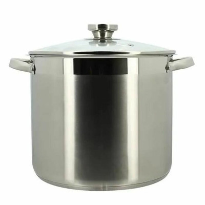 Casserole with Lid Menastyl Steel Stainless steel