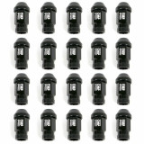 Set Nuts OMP 7075 40 mm M14 x 1,50 20 uds Black