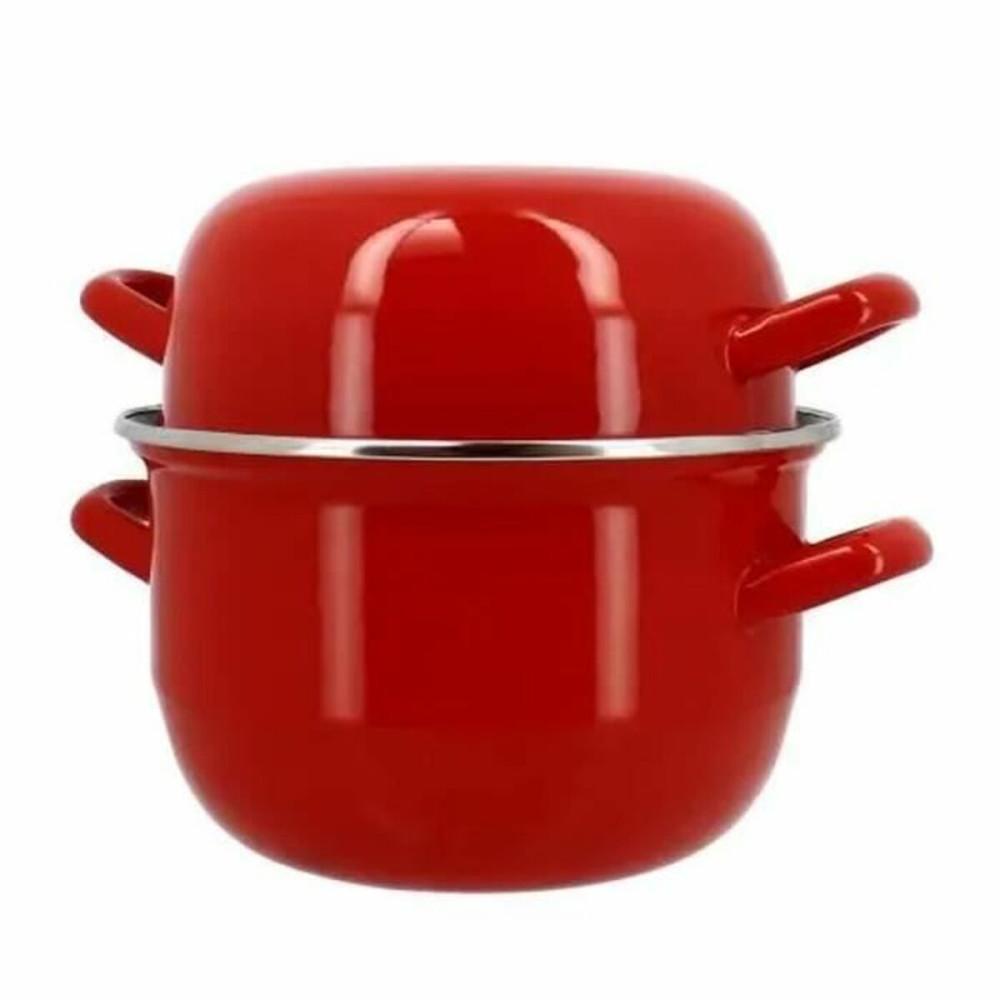 Pan Menastyl Black Glazed enamelled steel