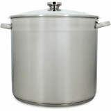 Casserole with Lid Menastyl Steel Stainless steel