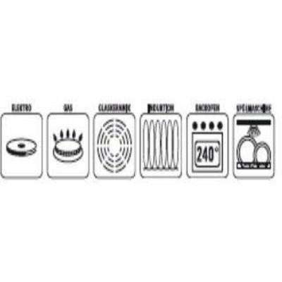 Pan GSW Beige Grey 3,8 L Ø 24 cm