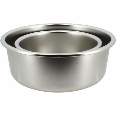 Food Preservation Container Menastyl Silver Circular (2 Units)