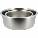 Food Preservation Container Menastyl Silver Circular (2 Units)