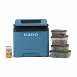 Portable Fridge Igloo71 24 L Blue Plastic