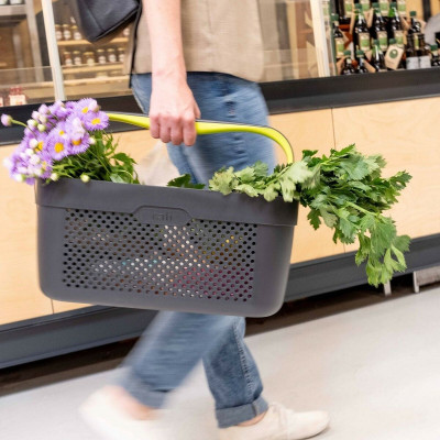 Trunk basket for the car Armster V01344 Black Plastic