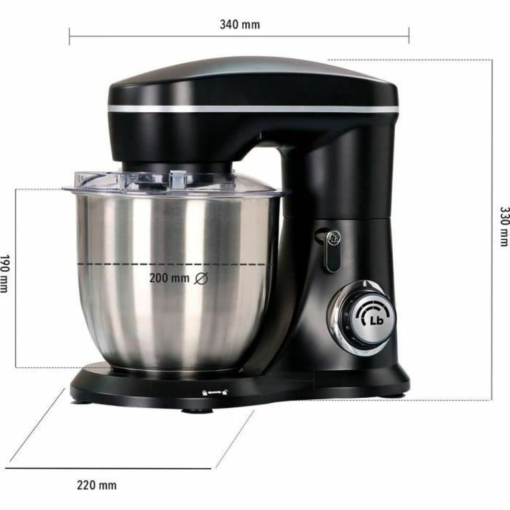 Food Processor Little Balance 8102 Black