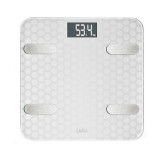 Digital Bathroom Scales LAICA White Silver