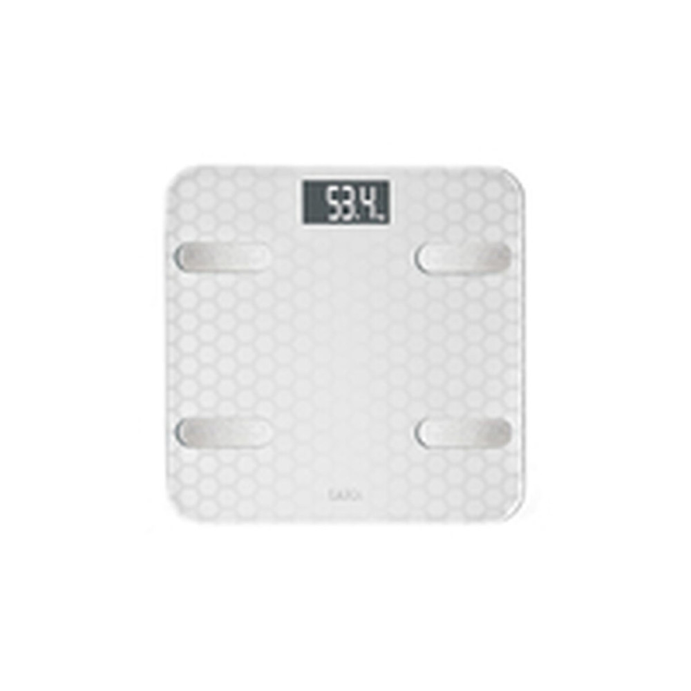Digital Bathroom Scales LAICA White Silver