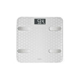 Digital Bathroom Scales LAICA White Silver