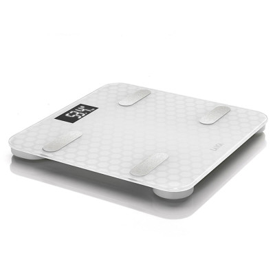 Digital Bathroom Scales LAICA White Silver