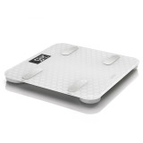 Digital Bathroom Scales LAICA White Silver
