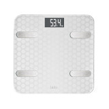 Digital Bathroom Scales LAICA White Silver