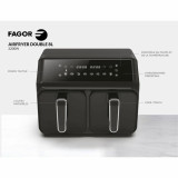 Air Fryer Fagor FG2X4L Black noir 2200 W 8 L