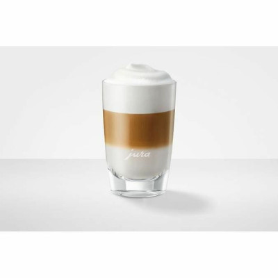 Set of glasses Jura Machiato Transparent Glass 220 ml (2 Units)