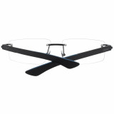 Men' Spectacle frame Longines LG5007H56002 Black ø 56 mm