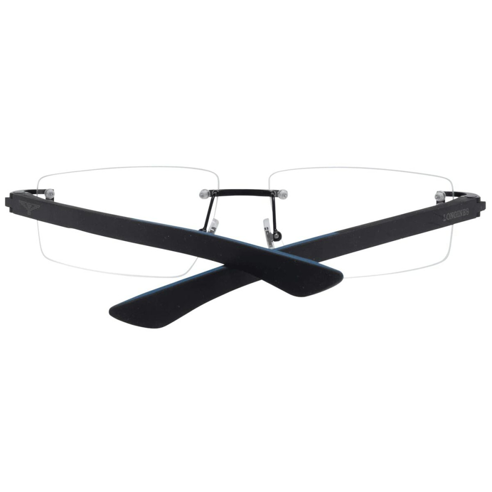 Men' Spectacle frame Longines LG5007H56002 Black ø 56 mm