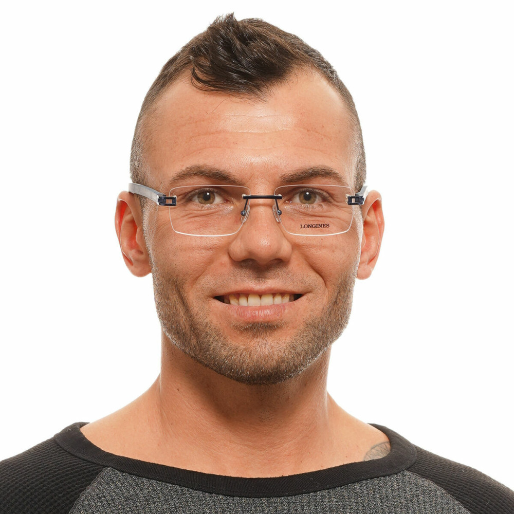 Men' Spectacle frame Longines LG5006H55090 Blue Ø 55 mm