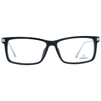Men' Spectacle frame Omega OM5014-58001 Black ø 58 mm
