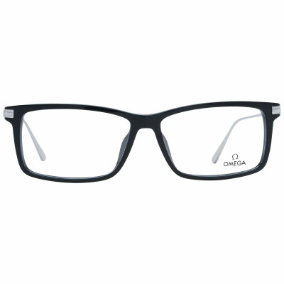Men' Spectacle frame Omega OM5014-58001 Black ø 58 mm