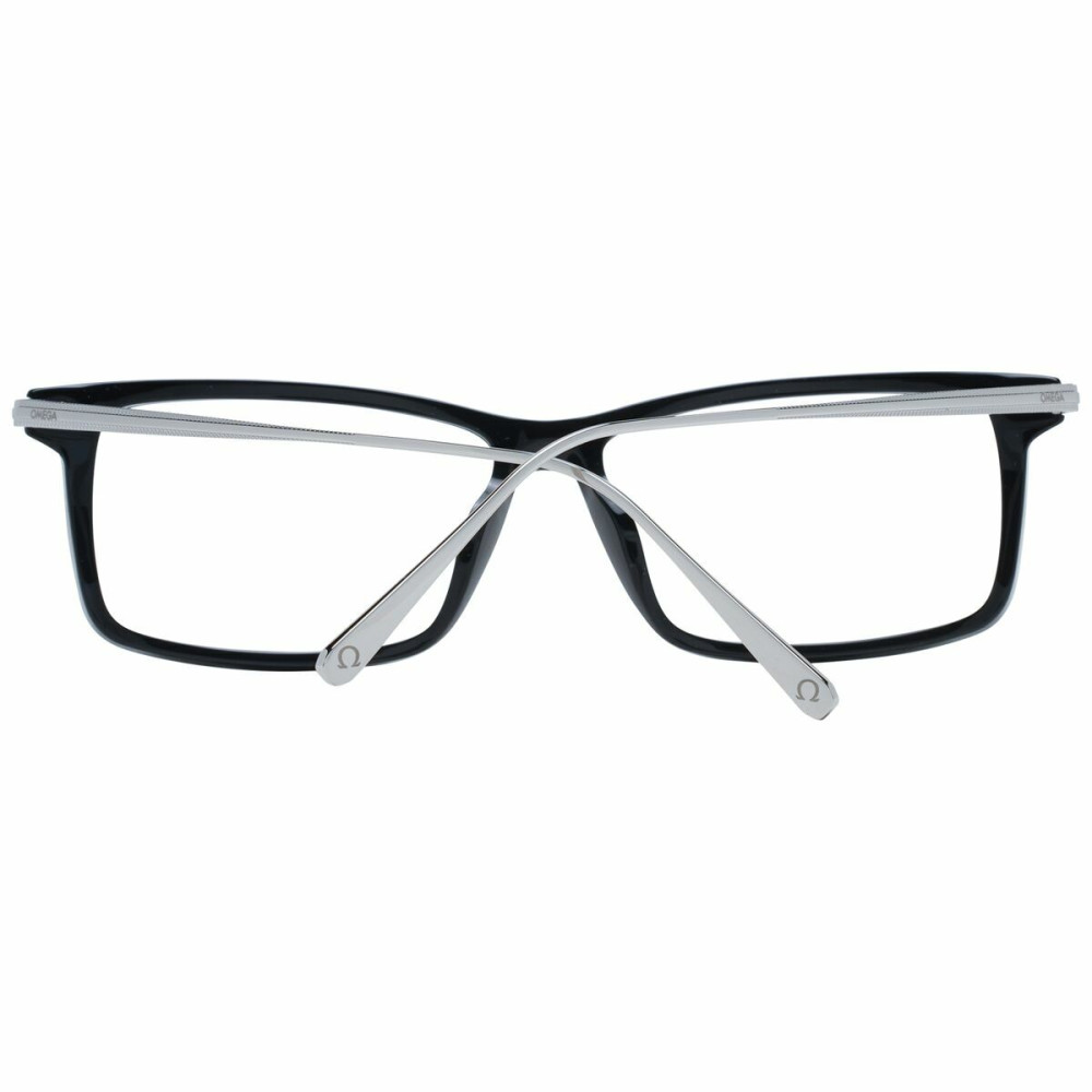 Men' Spectacle frame Omega OM5014-58001 Black ø 58 mm