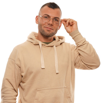 Men' Spectacle frame Longines LG5017H57032 Golden ø 57 mm